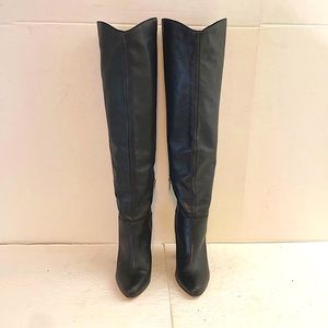 Black Over the Knee Vince Camuto Boots-like new!!!!!